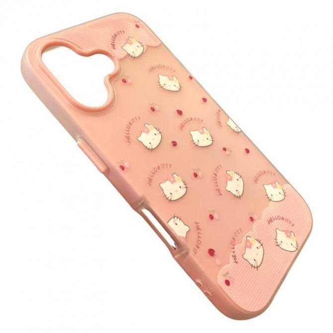 Накладка Hello Kitty для iPhone 16 Plus Pink-2