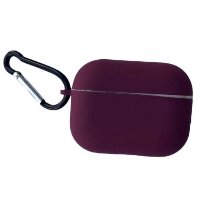 Чехол Silicone Protective Case For Airpods Pro 2 Marsala