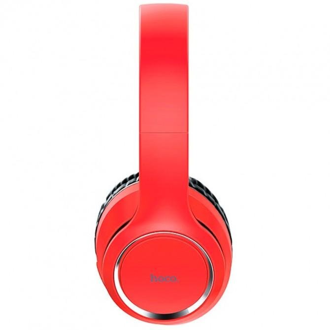 Stereo Bluetooth навушники Hoco W28 Red-1