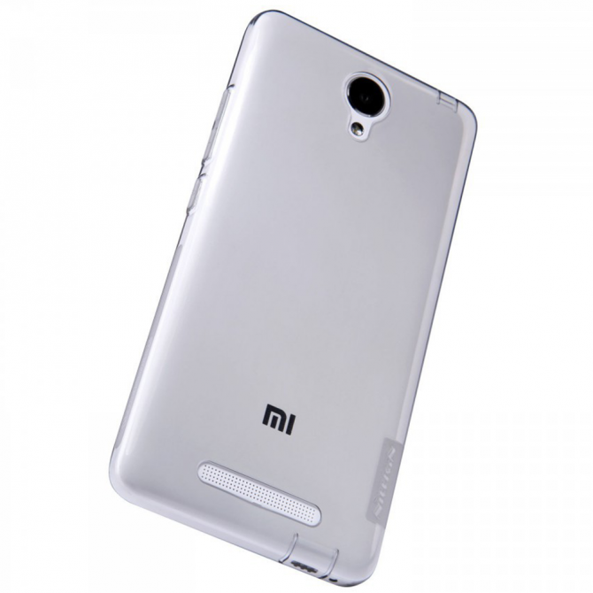 Чехол NILLKIN Nature TPU для Xiaomi Redmi Note 2 / Redmi Note 2 Prime Grey-3