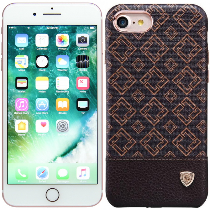 Чохол NILLKIN Oger Series для iPhone 7 Коричневий