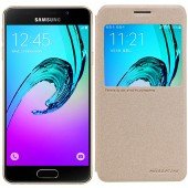 Чехол NILLKIN Sparkle series для Samsung A310 (A3-2016) Gold