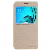 Чехол NILLKIN Sparkle series для Samsung A310 (A3-2016) Gold