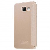 Чехол NILLKIN Sparkle series для Samsung A310 (A3-2016) Gold