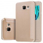 Чехол NILLKIN Sparkle series для Samsung A310 (A3-2016) Gold