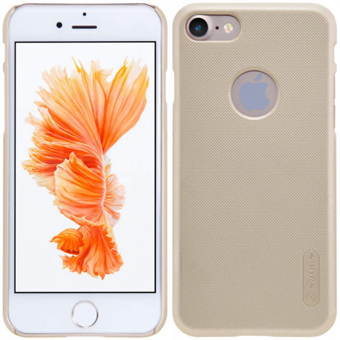 Чехол NILLKIN Super Frosted Shield для iPhone 7 Gold