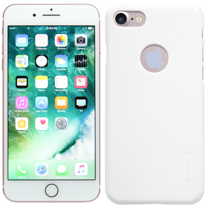Чехол NILLKIN Super Frosted Shield для iPhone 7 White