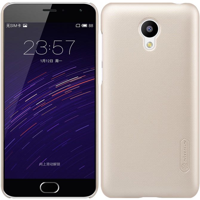 Чехол NILLKIN Super Frosted Shield для Meizu M3e Gold