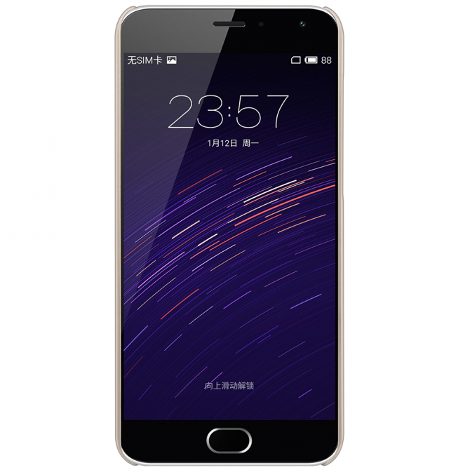 Чехол NILLKIN Super Frosted Shield для Meizu M3e Gold-2