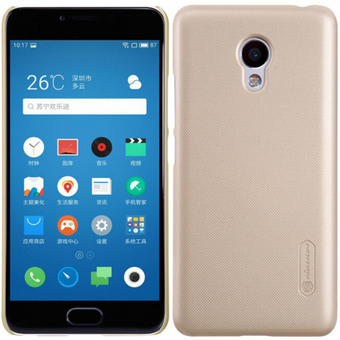 Чехол NILLKIN Super Frosted Shield для Meizu M5 Gold