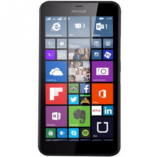 Чехол NILLKIN Super Frosted Shield для Nokia Microsoft Lumia 950 XL Чёрный-1
