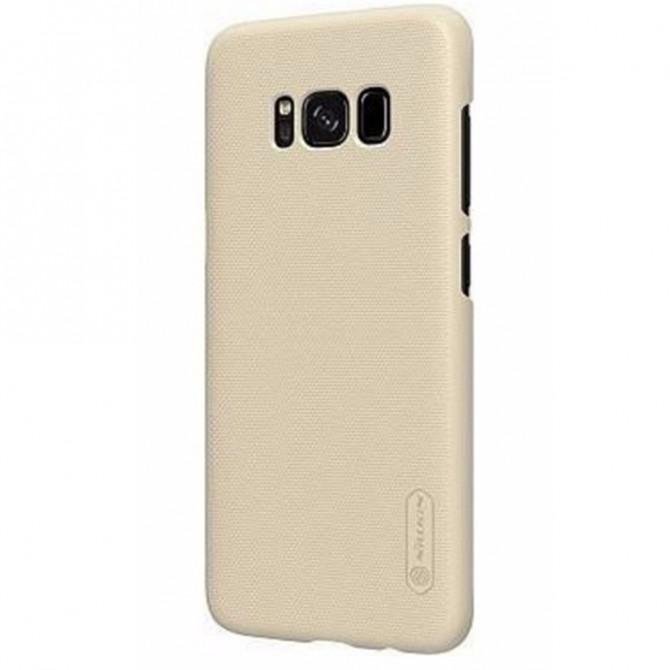 Чехол NILLKIN Super Frosted Shield для Samsung G955 Galaxy S8 Plus Gold-3