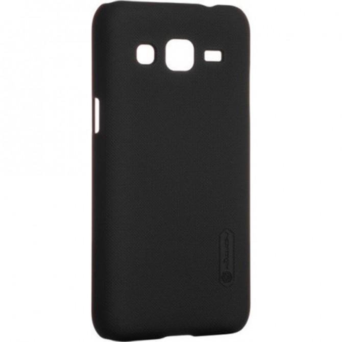 Чехол NILLKIN Super Frosted Shield для Samsung J200 (J2) Чёрный-2