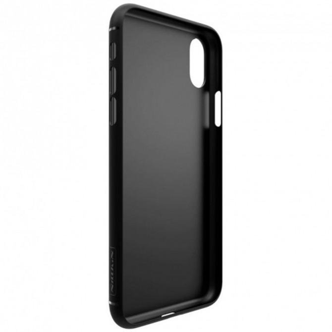 Чехол NILLKIN Synthetic Fiber Series для iPhone X Чёрный-5
