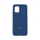 Чехол Original Soft Case Xiaomi Mi 10T Темно Синий FULL