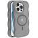 Чохол TPU+PC Undine with MagSafe для Apple iPhone 15 Pro Max (6.7") Grey