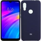 Чохол Soft Case для Xiaomi Redmi Note 7 Темно Синій