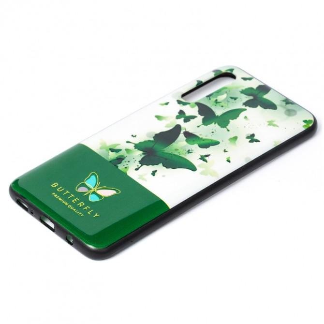 Чохол-накладка силіконовий Butterfly Case для Samsung A307 Galaxy A30s Green-4