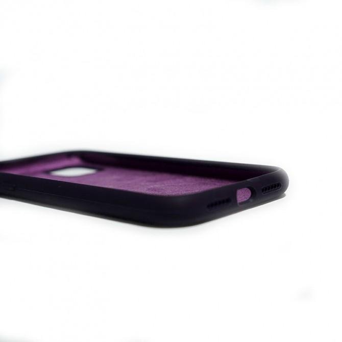 Оригинальный силиконовый чехол для iPhone 11 Ультрафиолетовый FULL-2