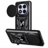 Чехол HONOR Hard Defence Series Xiaomi Redmi Note 14 Pro Plus 5G Black (with Camshield and magnet)