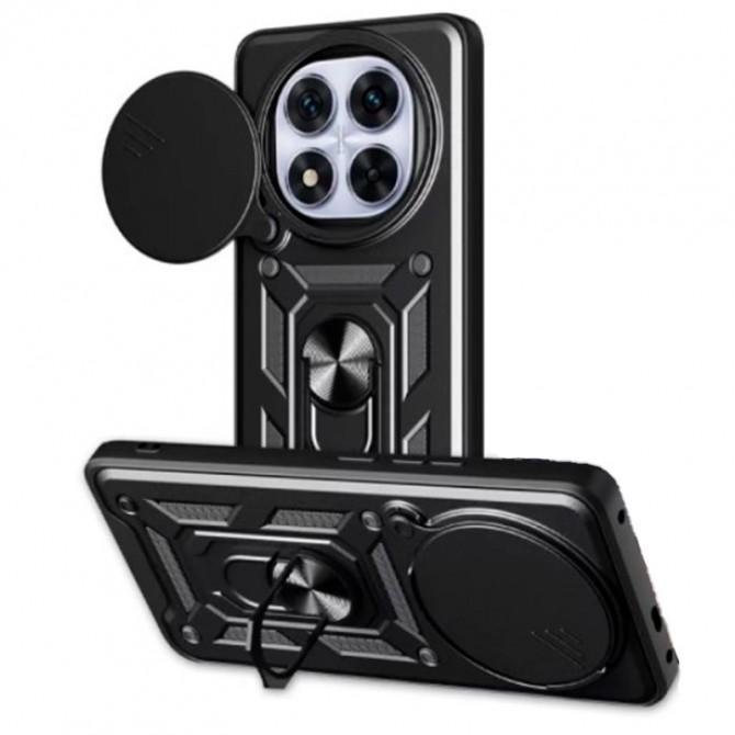 Чехол HONOR Hard Defence Series Xiaomi Redmi Note 14 Pro Plus 5G Black (with Camshield and magnet)