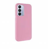 Шкіряний чохол Leather Case Metal Buttons для Samsung Galaxy S24 Plus / S25 Plus Light Pink