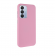 Кожаный чехол Leather Case Metal Buttons для Samsung Galaxy S24 Plus / S25 Plus Light Pink