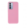 Кожаный чехол Leather Case Metal Buttons для Samsung Galaxy S24 Plus / S25 Plus Light Pink
