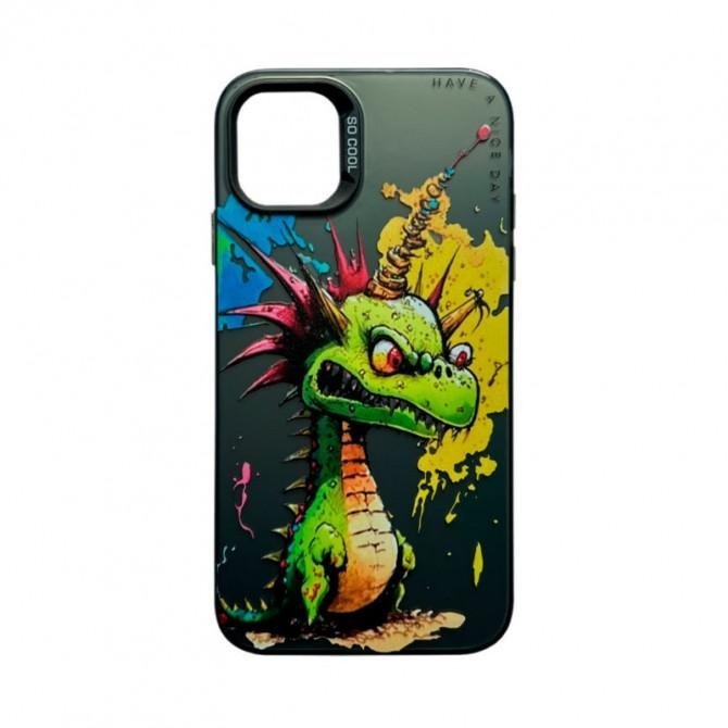 Чехол So Cool Print for Apple iPhone 15 Pro Dragon