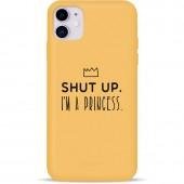 Чехол Pump Silicone Minimalistic Case for iPhone 12/12 Pro I'm a Princess