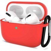 U-Like Silicone Protective Case For Airpods Pro Slim Red U-Like Silicone Protective Case For Airpods Pro Slim Red