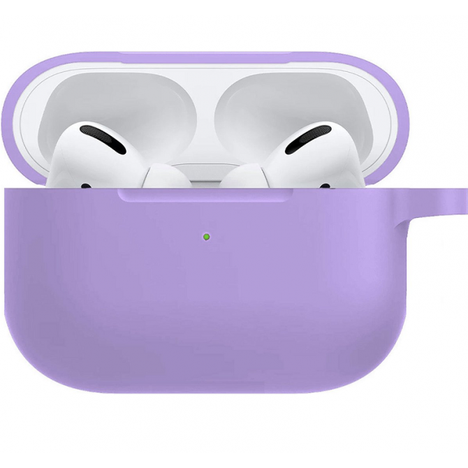 Чехол U-Like Silicone Protective Case For Airpods Pro 3 Microfibre Dasheen-1