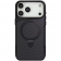 Чехол TPU+PC Metal Buttons with MagSafe Carbon Ring для Apple iPhone 17 Pro Max (6.9") Черный