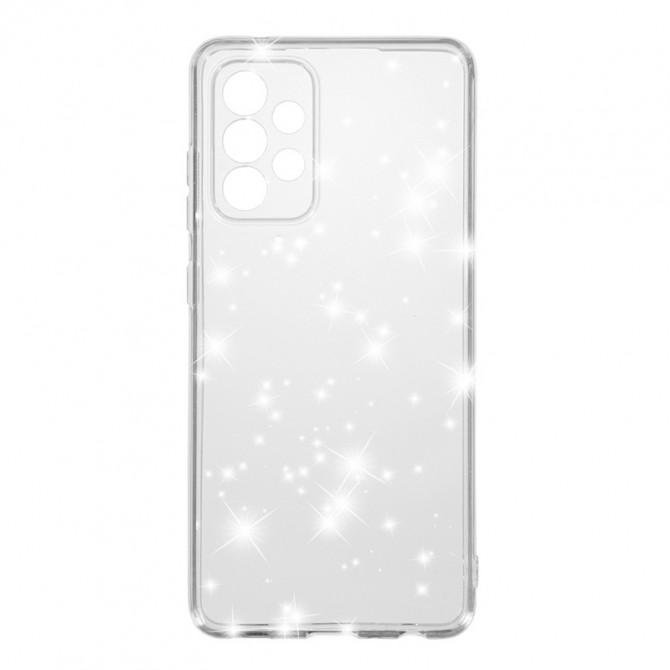 Накладка Molan Cano Jelly Sparkle для Samsung A525 Galaxy A52 Прозорий