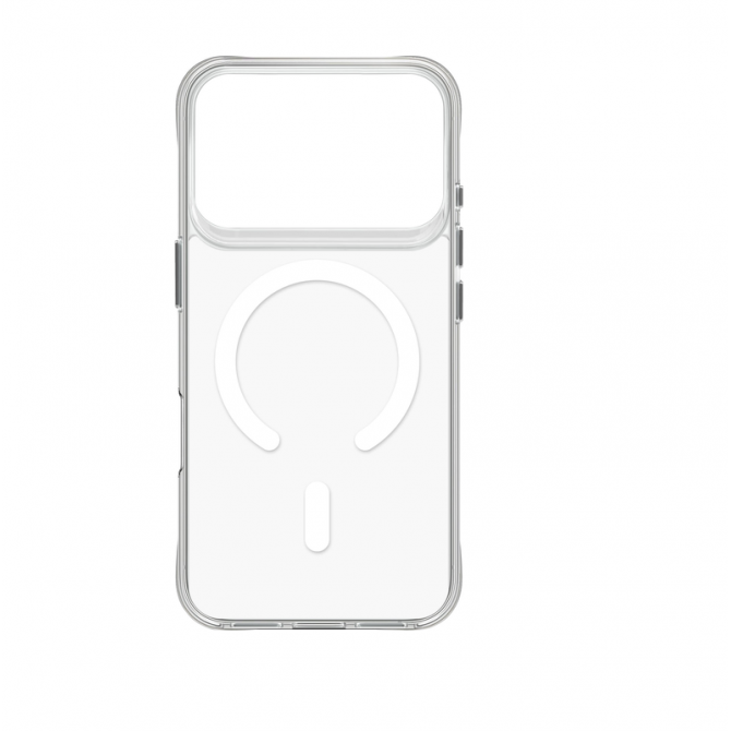 Чехол силиконовый MagSafe для Apple iPhone 17 Pro Max Прозрачный