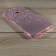 Чохол Silicone 3in1 Блискітки для Huawei P Smart Рожевий