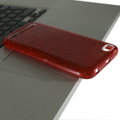 Чехол Silicone 3in1 Блёстки для Xiaomi Redmi 5a/Redmi Go Red