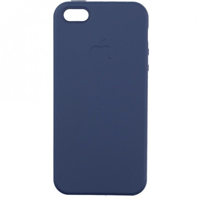 Чехол TPU case для iPhone 5/5s/SE Синий-1