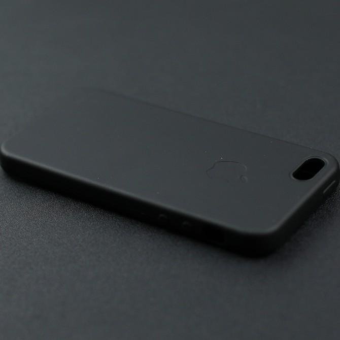 Чехол TPU case для iPhone 5/5s/SE Черный-4