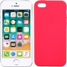 Чехол TPU case для iPhone 5/5s/SE Ярко розовый