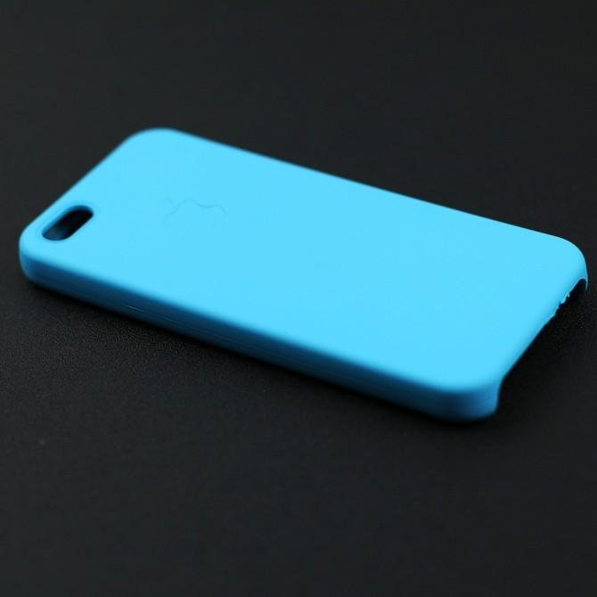 Чохол TPU case для iPhone 5/5s/SE Яскраво синій FULL-3
