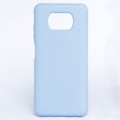 Чохол Original Soft Case Xiaomi Poco X3 NFC Світло Блакитний FULL Чохол Original Soft Case Xiaomi Poco X3 NFC Світло Блакитний FULL