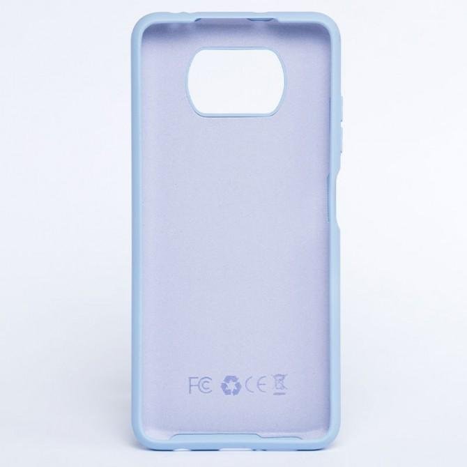 Чохол Original Soft Case Xiaomi Poco X3 NFC Світло Блакитний FULL-1