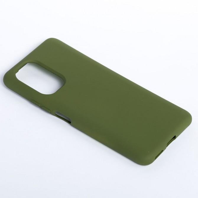 Чехол Original Soft Case Xiaomi Mi 11i/K40/POCO F3 Темно Зеленый FULL-3