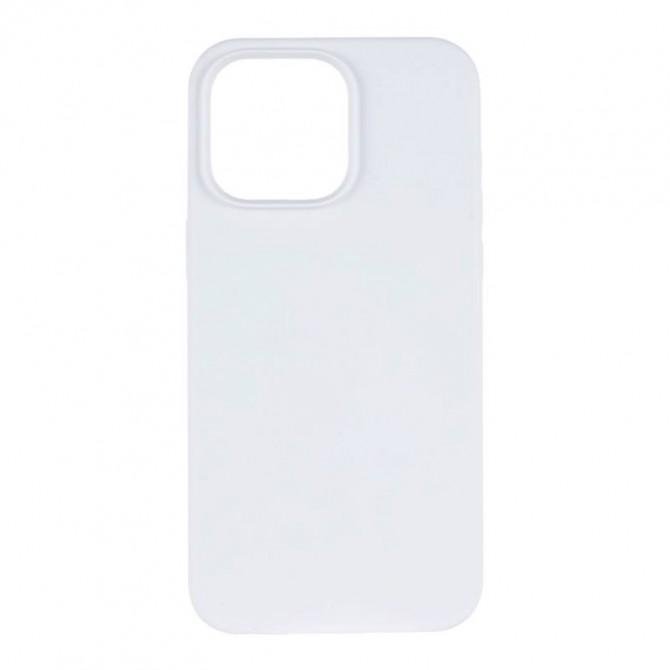 Силіконовий чохол для iPhone 15 Pro Max White FULL (NO LOGO)