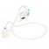 Stereo Bluetooth Навушники Hoco ES68 Musical Air conduction Cloudy White