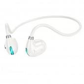 Stereo Bluetooth Навушники Hoco ES68 Musical Air conduction Cloudy White