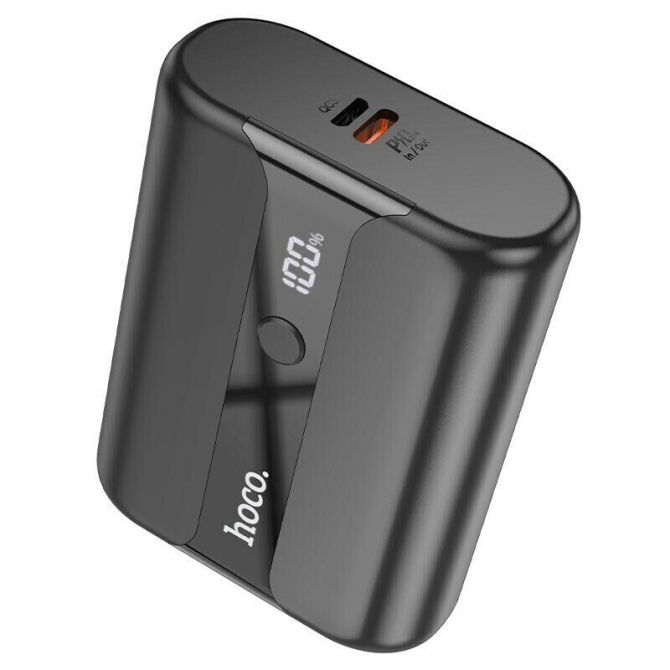 Дополнительная батарея Hoco Q3 PRO 22.5W+PD 20W (10000mAh) Black