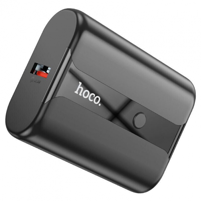 Дополнительная батарея Hoco Q3 PRO 22.5W+PD 20W (10000mAh) Black-1
