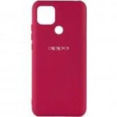 Чехол Original Soft Case Oppo A15/A15s Марсала FULL
